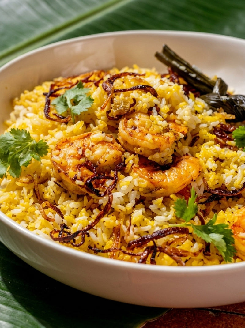 Kerala Prawn Biryani
