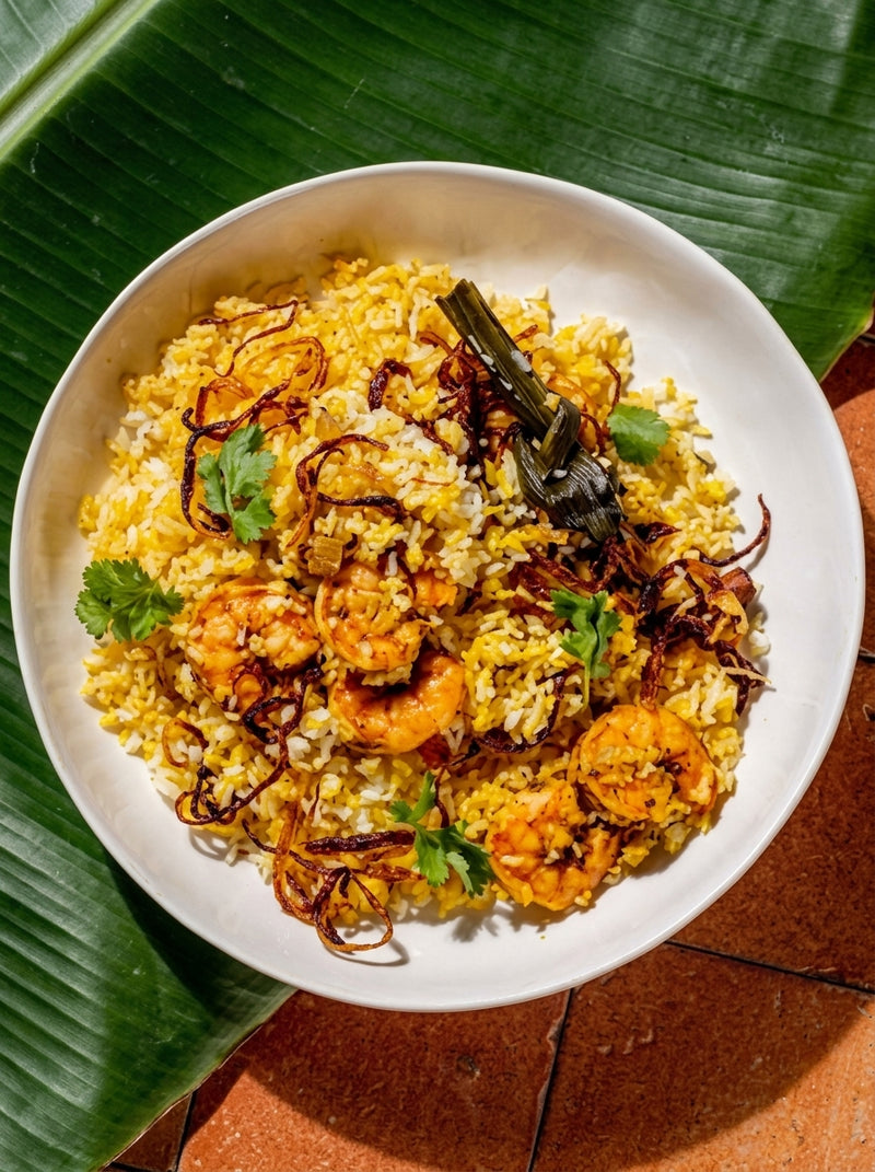 Kerala Prawn Biryani